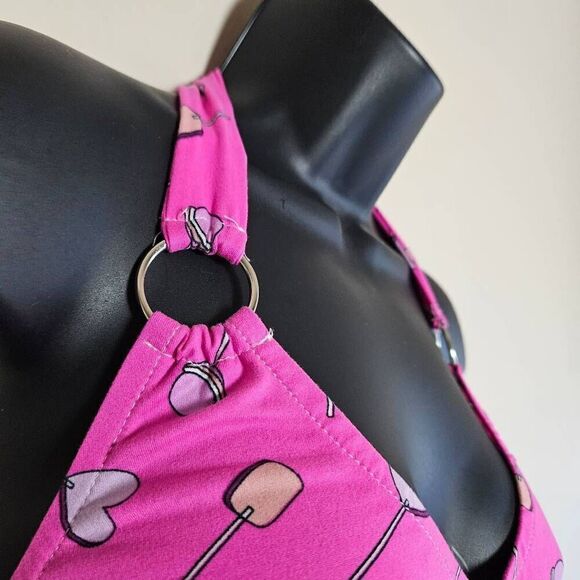 NWT Switchblade Stiletto Candy Halter Dress - Picture 3 of 8